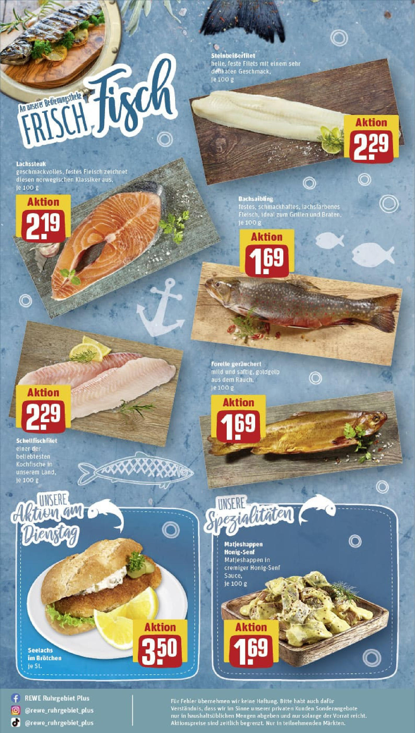 REWE Prospekt ab 06.07.2025 zum Blättern » Angebote | Seite: 31 | Produkte: Fisch, Steak, Fleisch