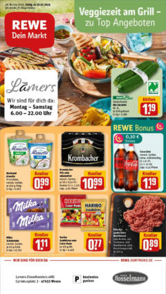 Rewe prospekt Weeze	 gültig ab dem 06.07.2025