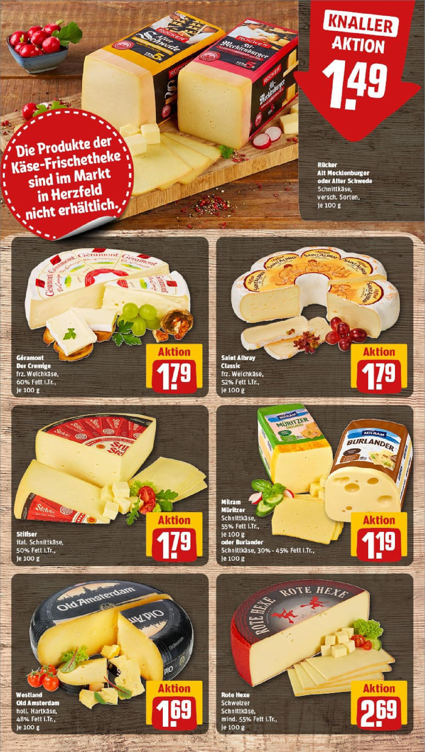 REWE Prospekt ab 06.07.2025 zum Blättern » Angebote | Seite: 10 | Produkte: Geramont, Milram