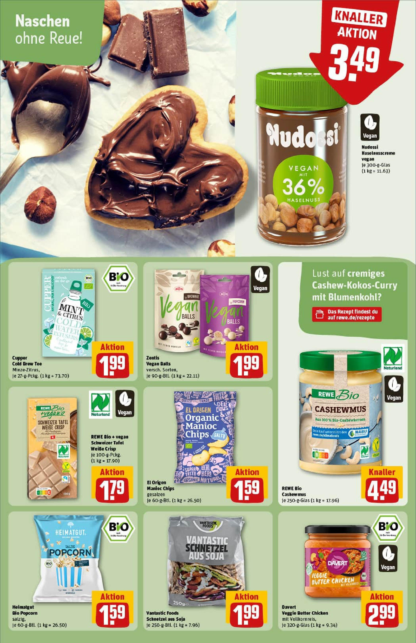 REWE Prospekt ab 06.07.2025 zum Blättern » Angebote | Seite: 19 | Produkte: Herd, Butter, Tee, Chips