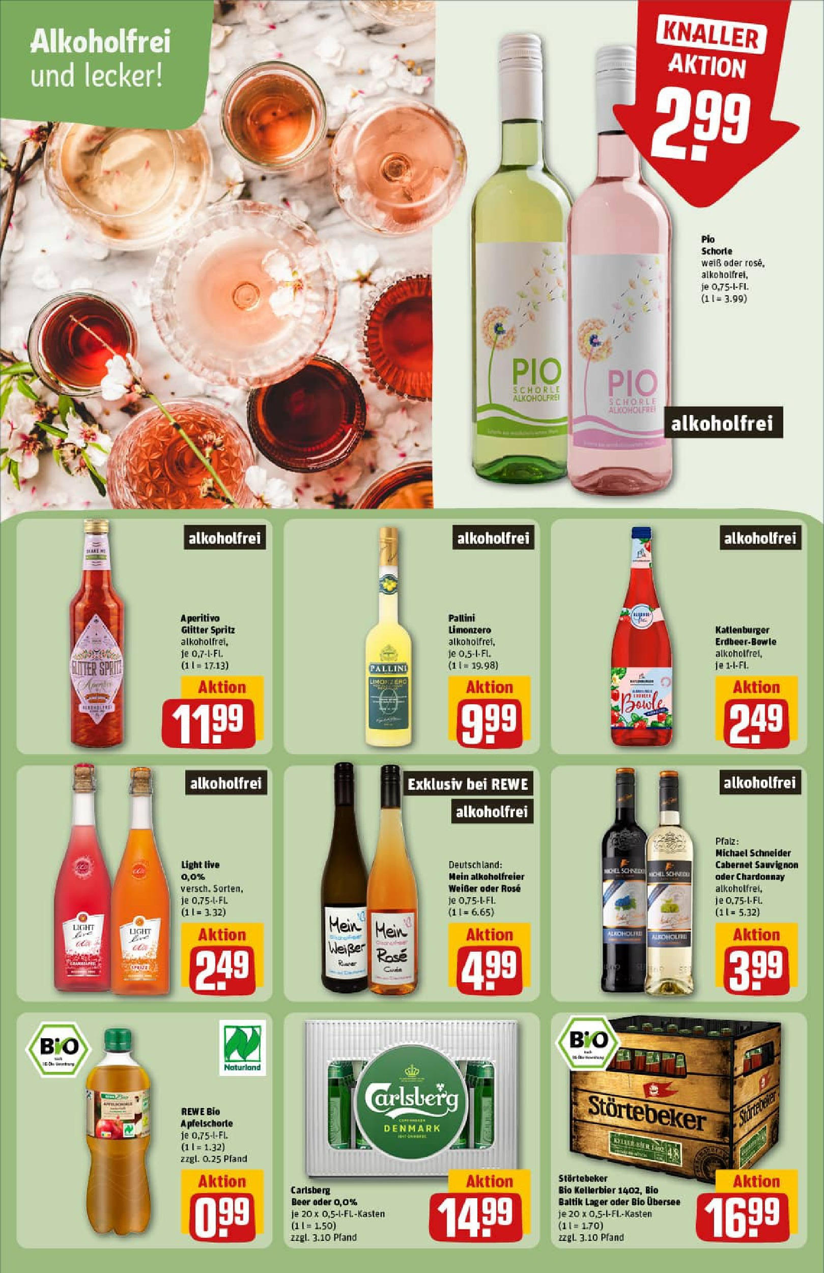 REWE Prospekt ab 06.07.2025 zum Blättern » Angebote | Seite: 23 | Produkte: Carlsberg