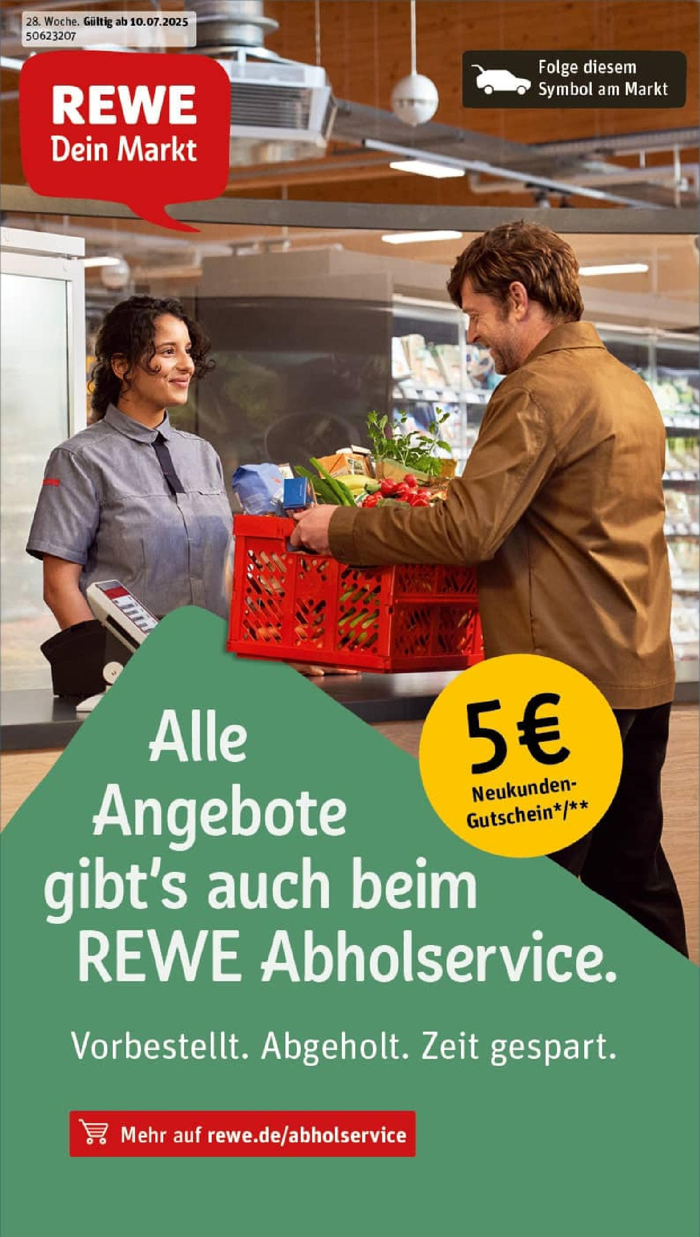 REWE Prospekt ab 06.07.2025 zum Blättern » Angebote | Seite: 1