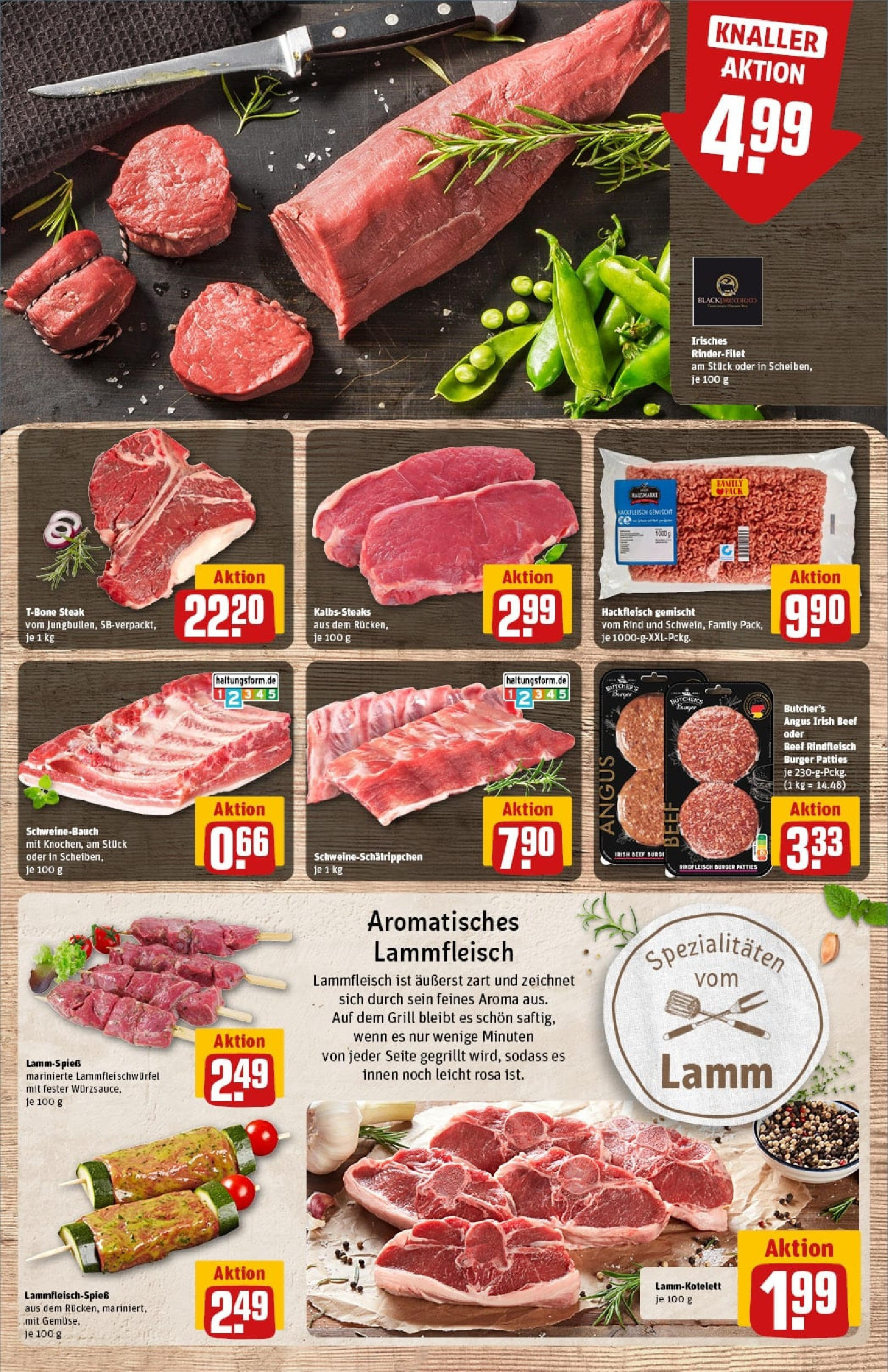 REWE Prospekt ab 06.07.2025 zum Blättern » Angebote | Seite: 11 | Produkte: Rinderfilet, Schweinebauch, Rindfleisch, Hackfleisch
