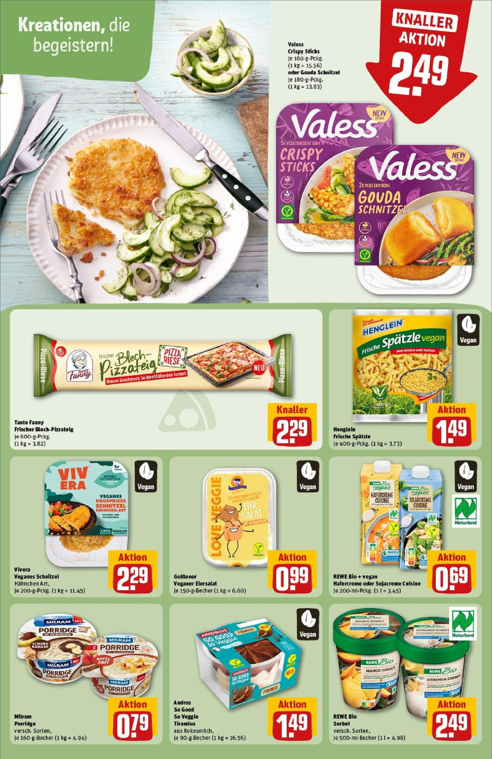 REWE Prospekt ab 06.07.2025 zum Blättern » Angebote | Seite: 23 | Produkte: Äpfel, Pizza, Salat, Zitronen