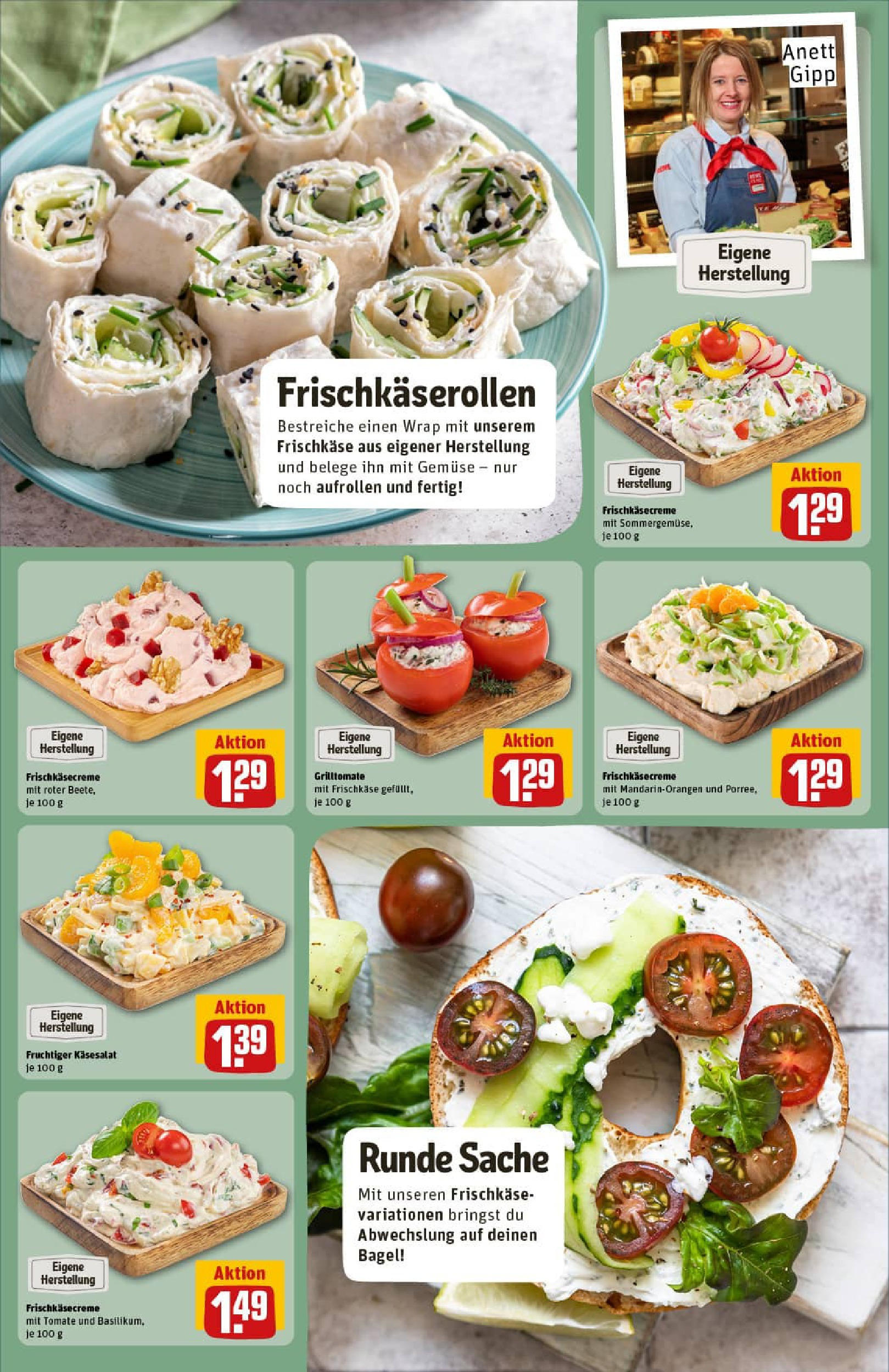 REWE Prospekt ab 06.07.2025 zum Blättern » Angebote | Seite: 12 | Produkte: Gemüse, Frischkase