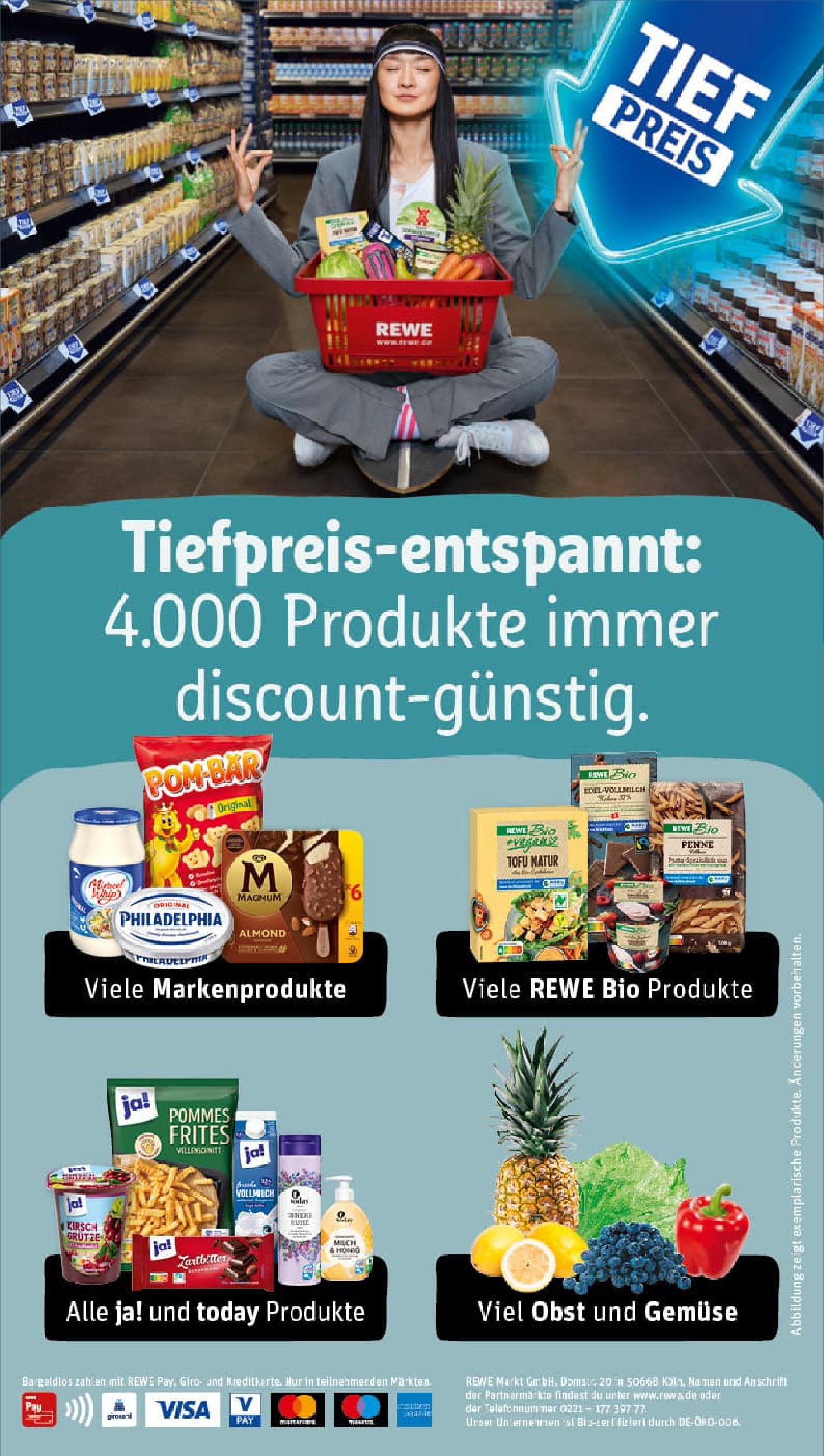 REWE Prospekt ab 06.07.2025 zum Blättern » Angebote | Seite: 14 | Produkte: Miracel whip, POM-BÄR, Mayonnaise, Body Lotion