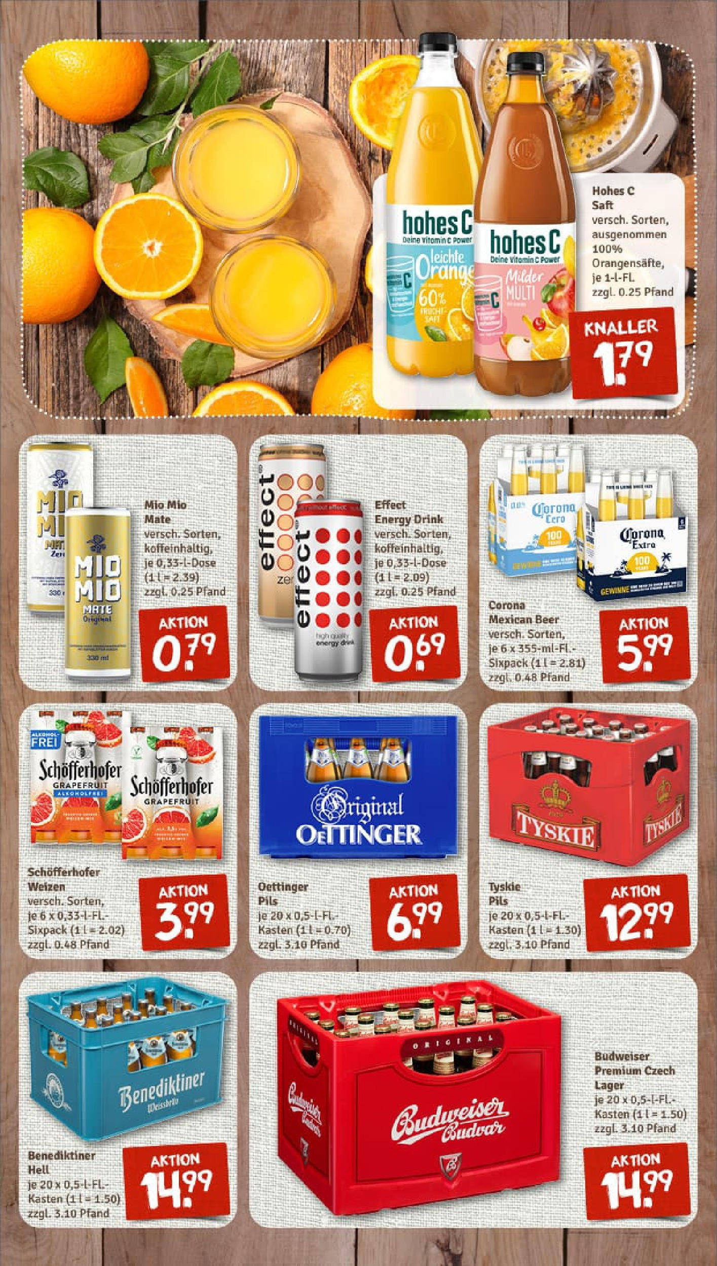 REWE Prospekt ab 06.07.2025 zum Blättern » Angebote | Seite: 11 | Produkte: Mio mio mate, Oettinger, Grapefruit, Saft