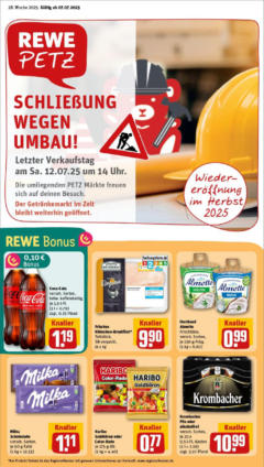 Rewe prospekt Wissen	 gültig ab dem 06.07.2025
