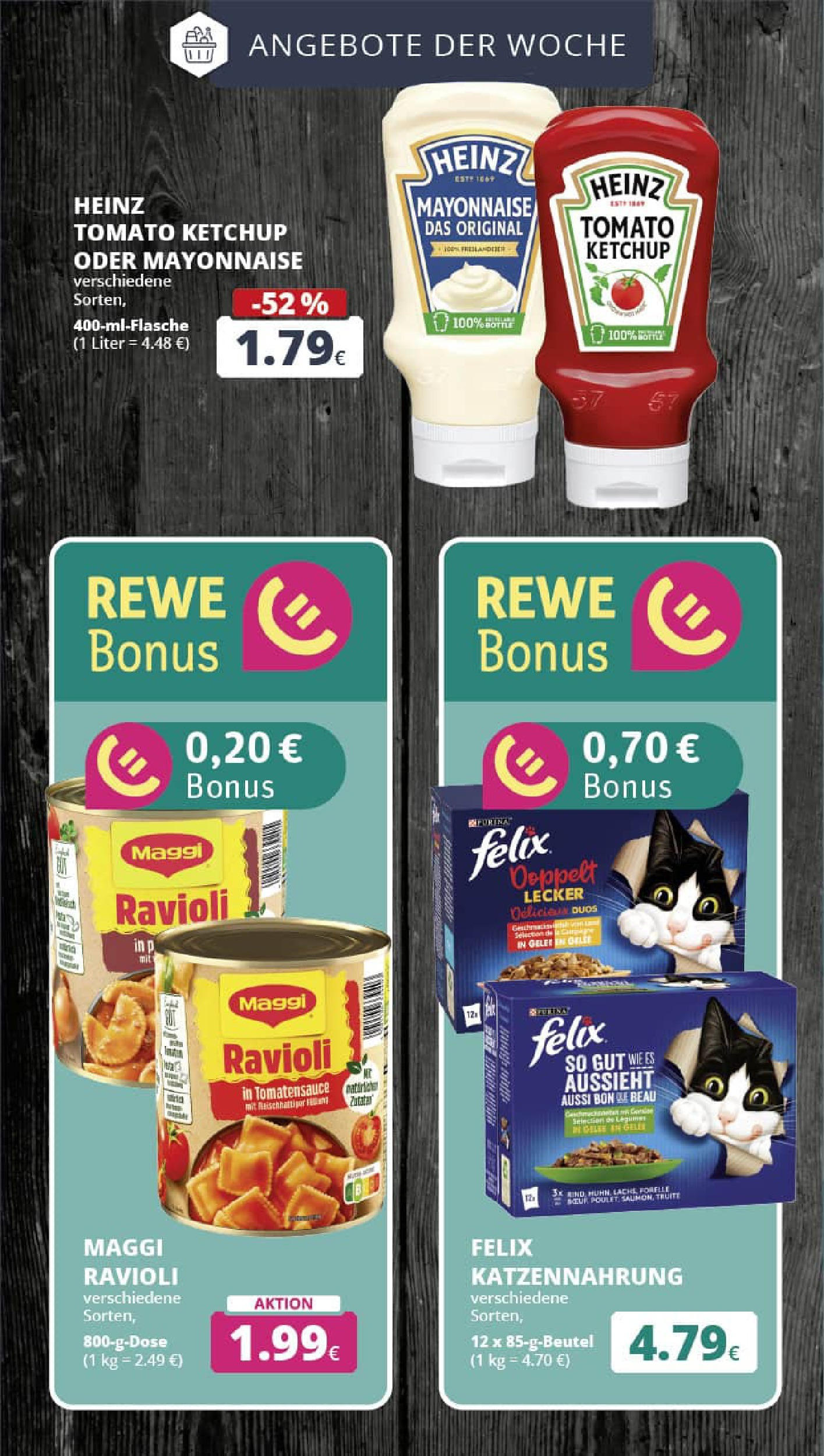 REWE Prospekt ab 06.07.2025 zum Blättern » Angebote | Seite: 5 | Produkte: Maggi, Lachs, Mayonnaise, Ketchup