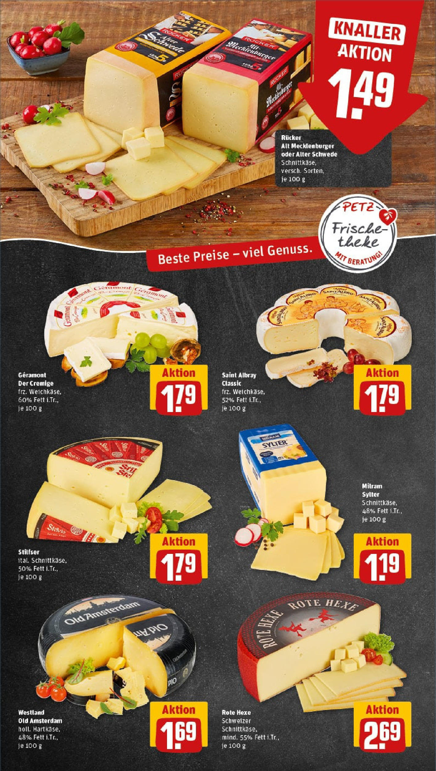 REWE Prospekt ab 06.07.2025 zum Blättern » Angebote | Seite: 10 | Produkte: Geramont, Milram