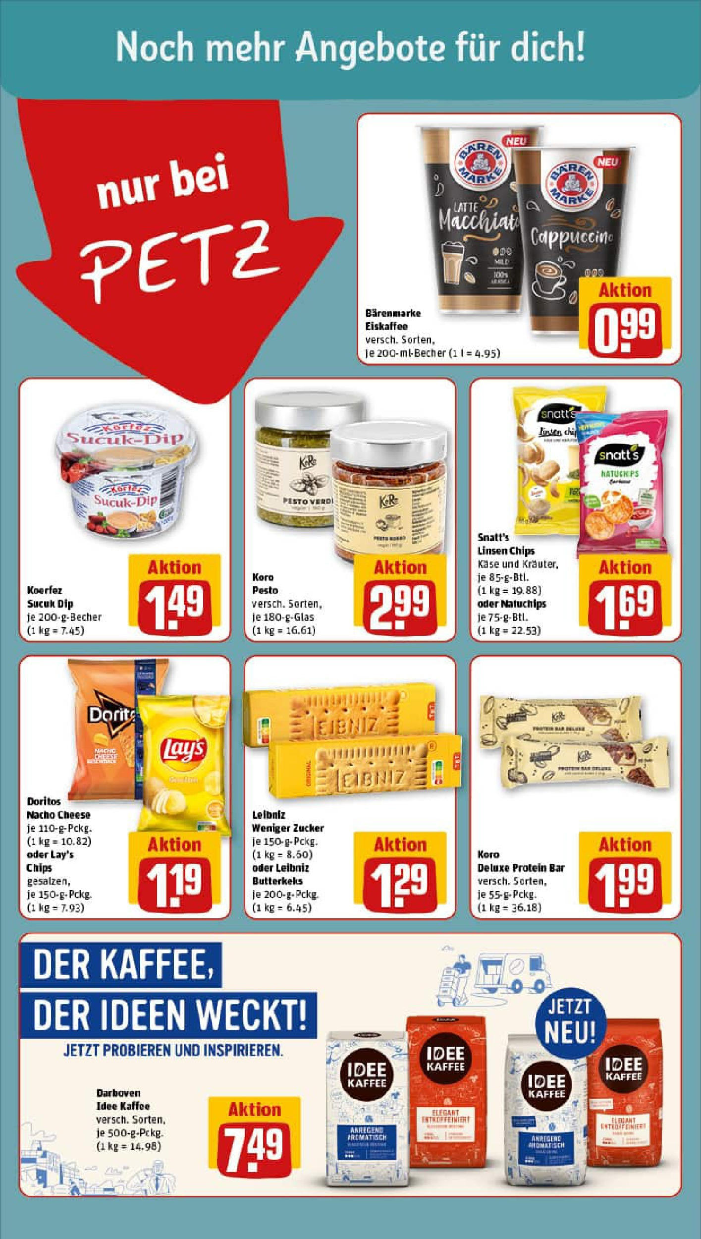 REWE Prospekt ab 06.07.2025 zum Blättern » Angebote | Seite: 14 | Produkte: Idee kaffee, Käse, Kaffee, Zucker