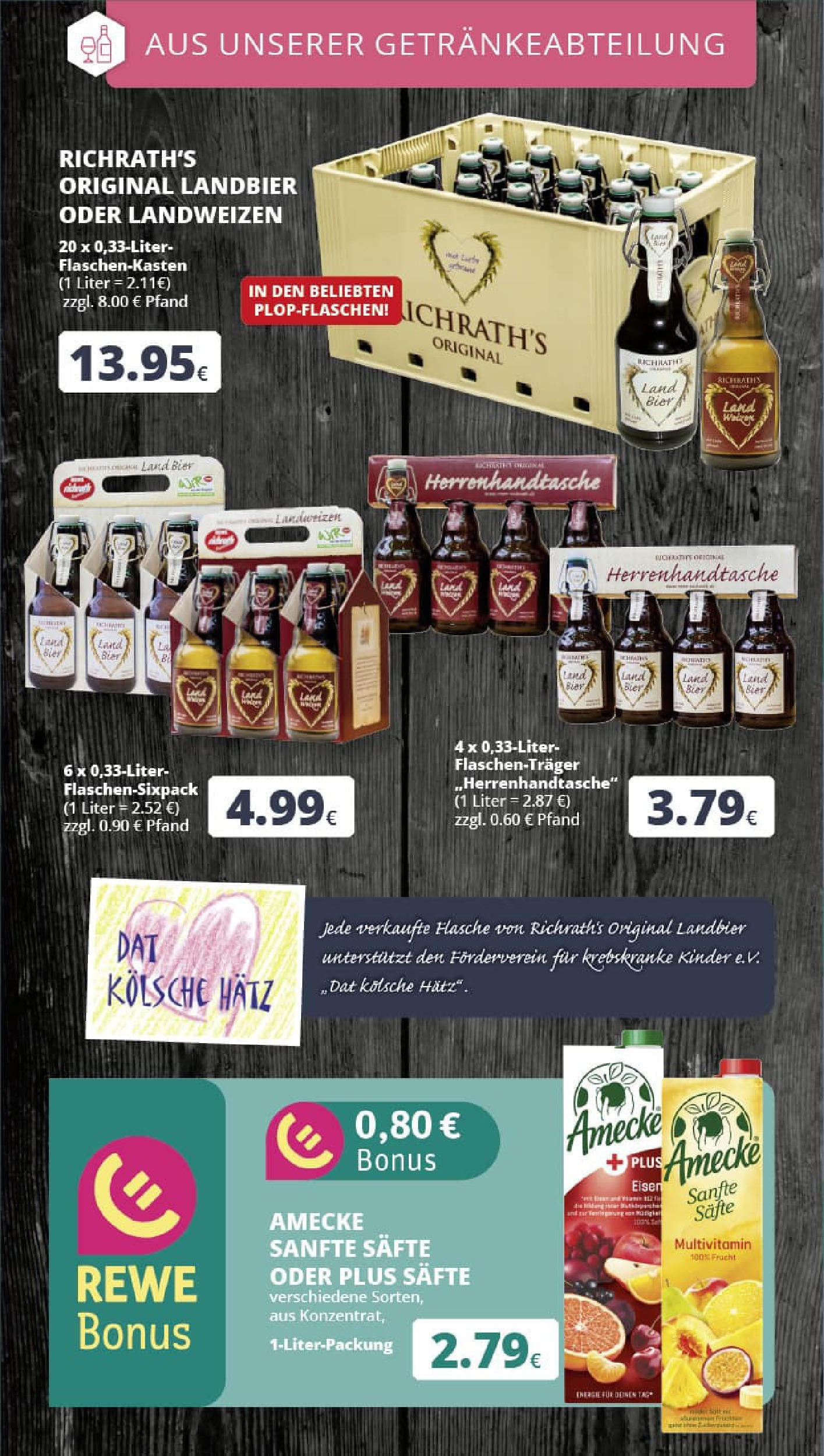 REWE Prospekt ab 06.07.2025 zum Blättern » Angebote | Seite: 19 | Produkte: Bier