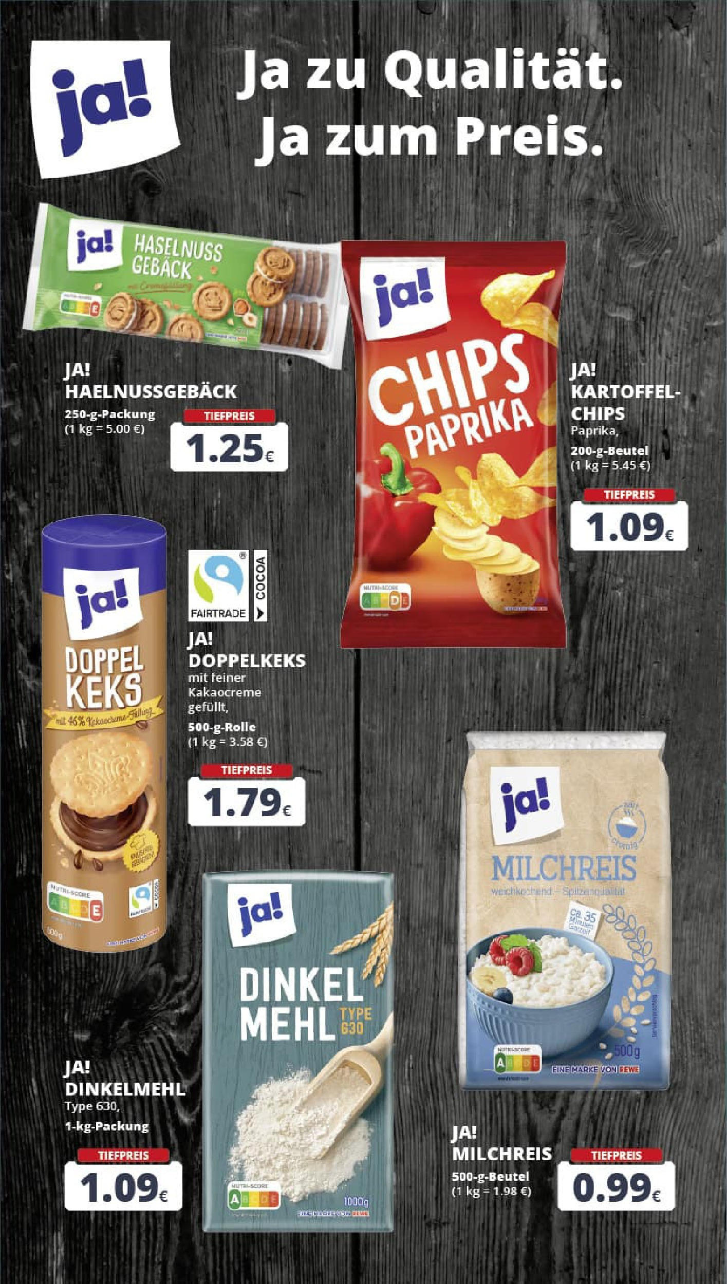 REWE Prospekt ab 06.07.2025 zum Blättern » Angebote | Seite: 21 | Produkte: Mehl, Pudding, Paprika, Chips
