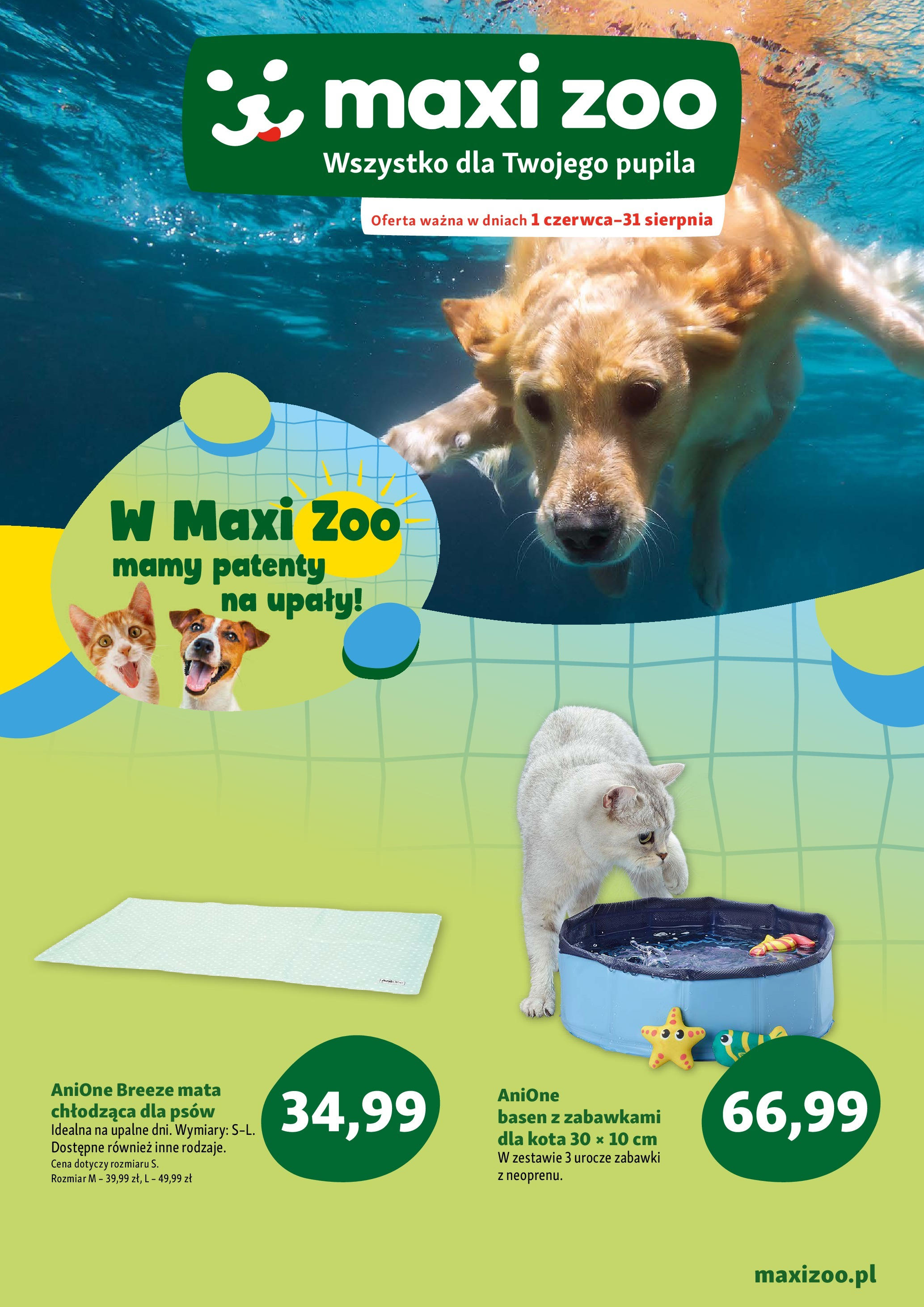 Maxi Zoo Gazetka - Lato od (01.06.2025 - 31.08.2025) | Strona: 1