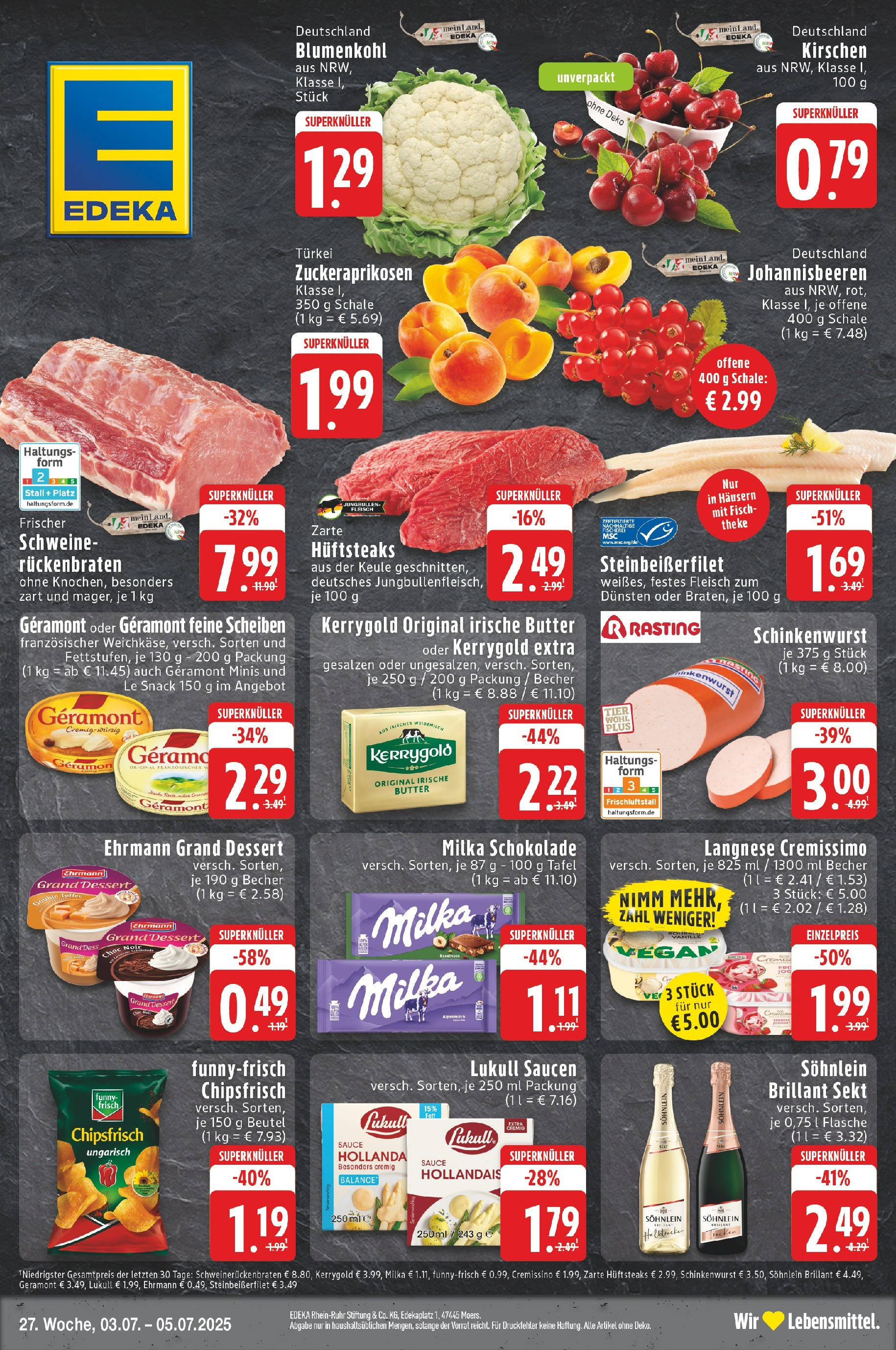 EDEKA Prospekt ab 02.07.2025 - Prospekt Neuss Online