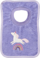 ALANA Schlupflätzchen mit Einhorn-Applikation, lila