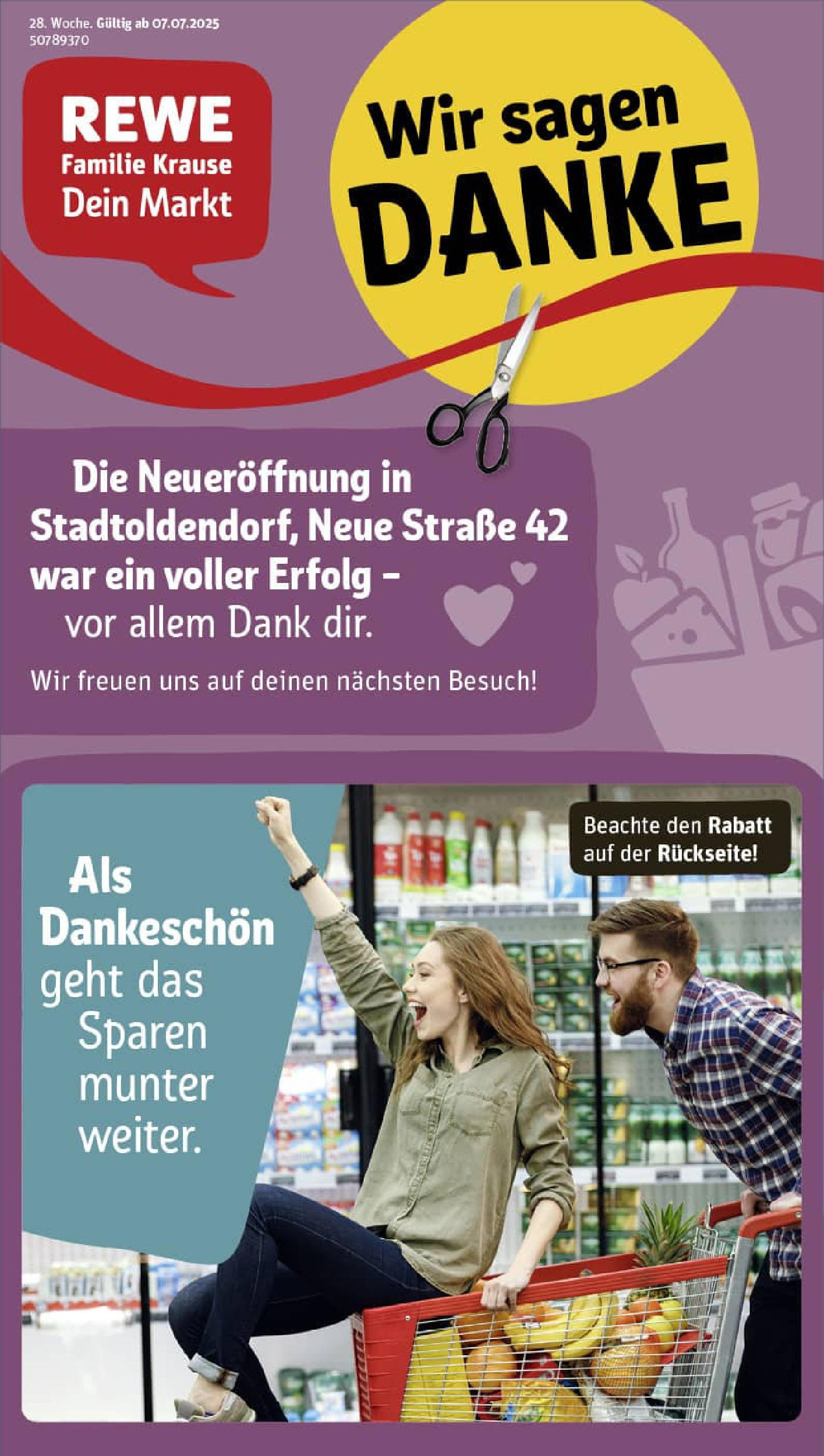 REWE Prospekt ab 06.07.2025 zum Blättern » Angebote | Seite: 1