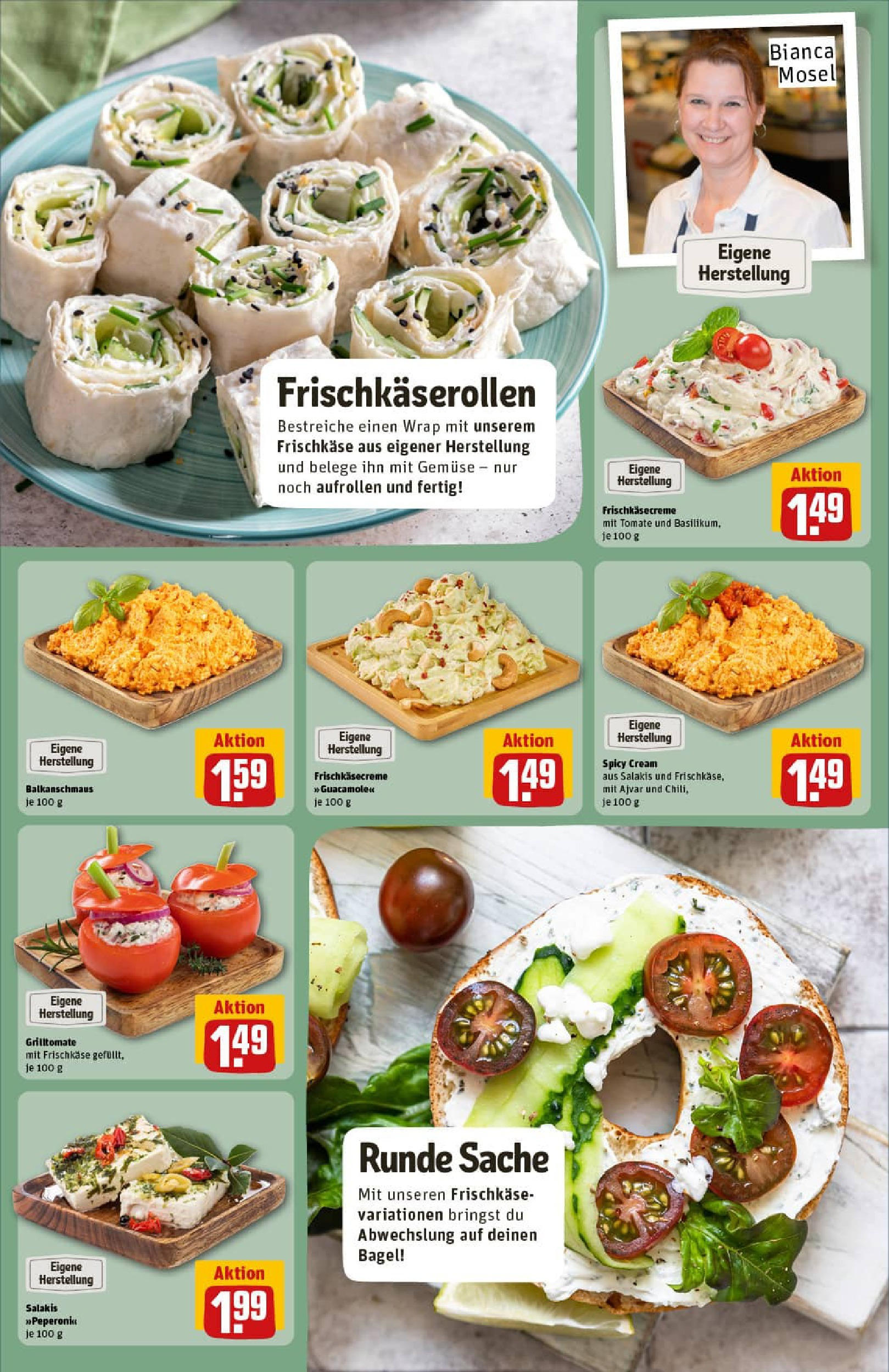 REWE Prospekt ab 06.07.2025 zum Blättern » Angebote | Seite: 12 | Produkte: Gemüse, Salakis, Frischkase