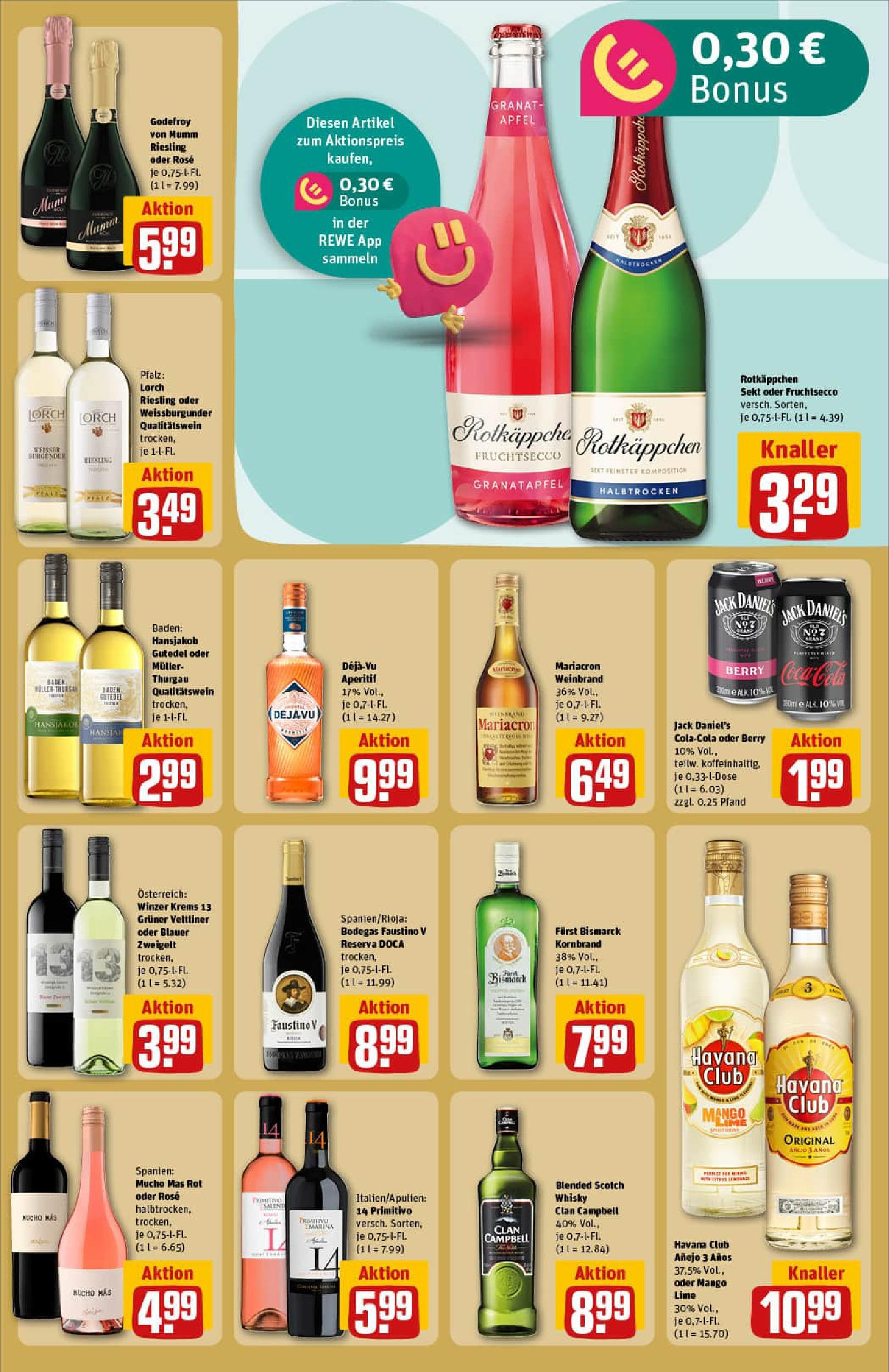 REWE Prospekt ab 06.07.2025 zum Blättern » Angebote | Seite: 21 | Produkte: Coca cola, Cola, Mariacron, Fruchtsecco