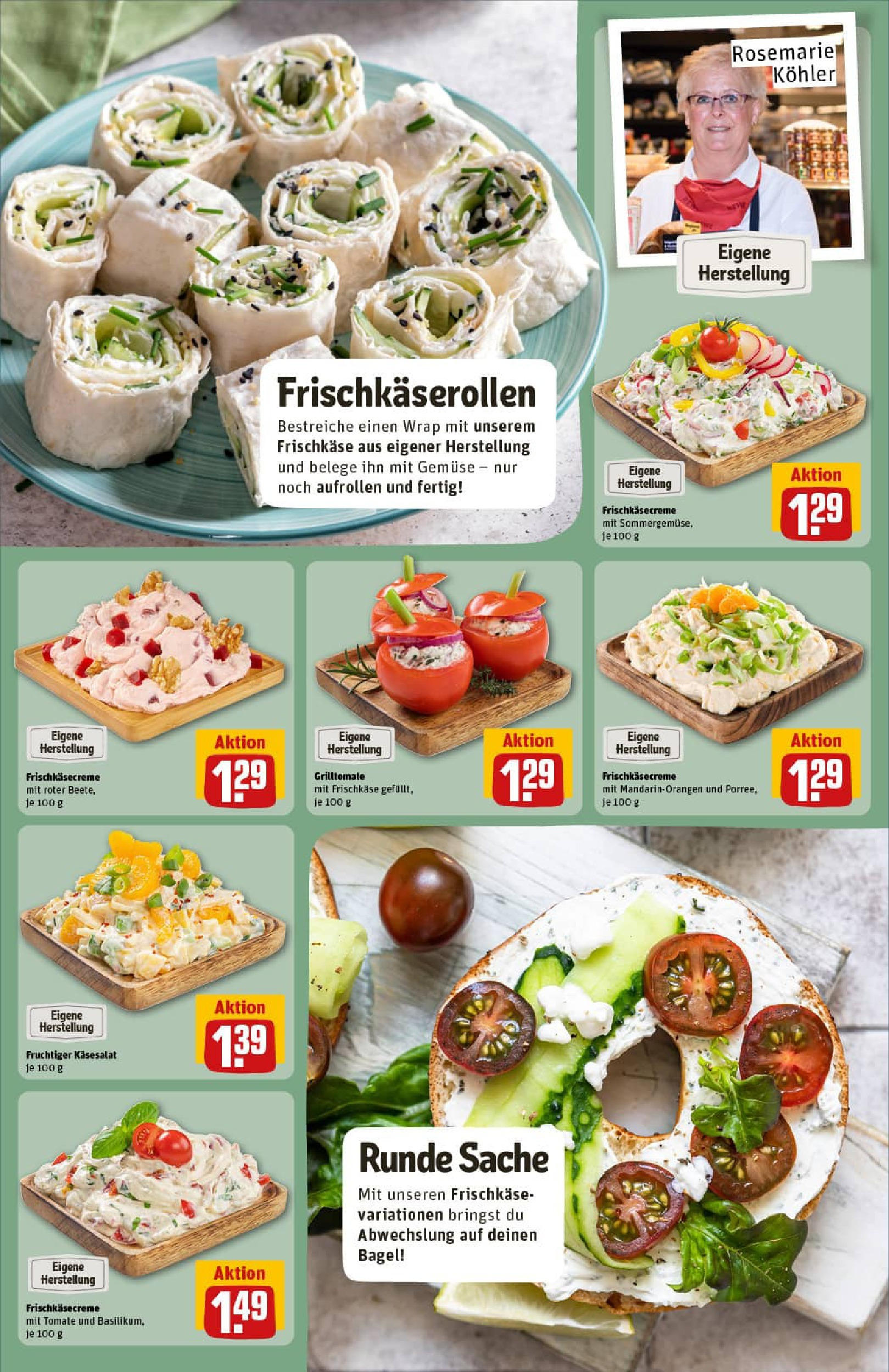 REWE Prospekt ab 06.07.2025 zum Blättern » Angebote | Seite: 12 | Produkte: Gemüse, Frischkase