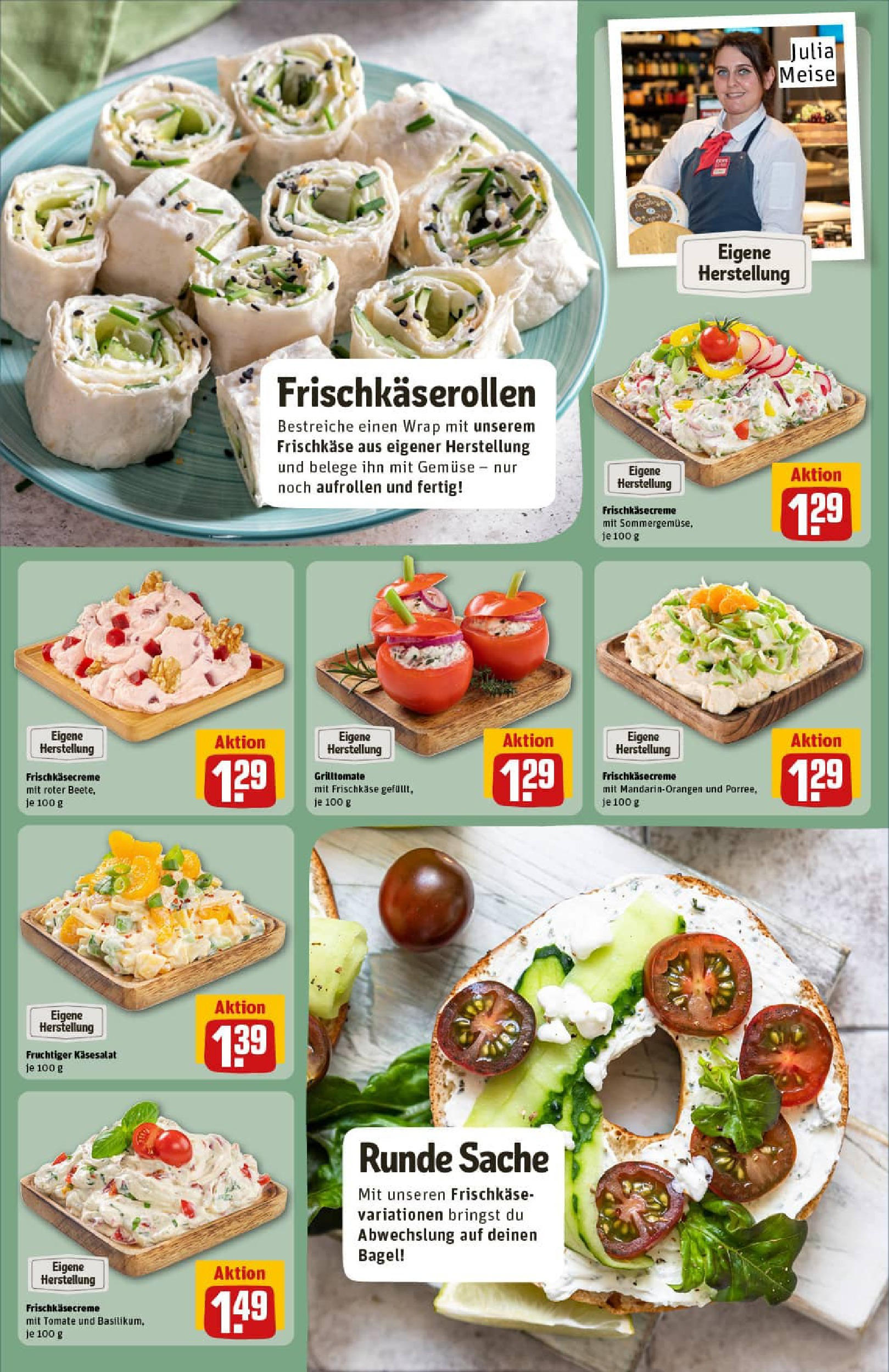 REWE Prospekt ab 06.07.2025 zum Blättern » Angebote | Seite: 12 | Produkte: Gemüse, Frischkase