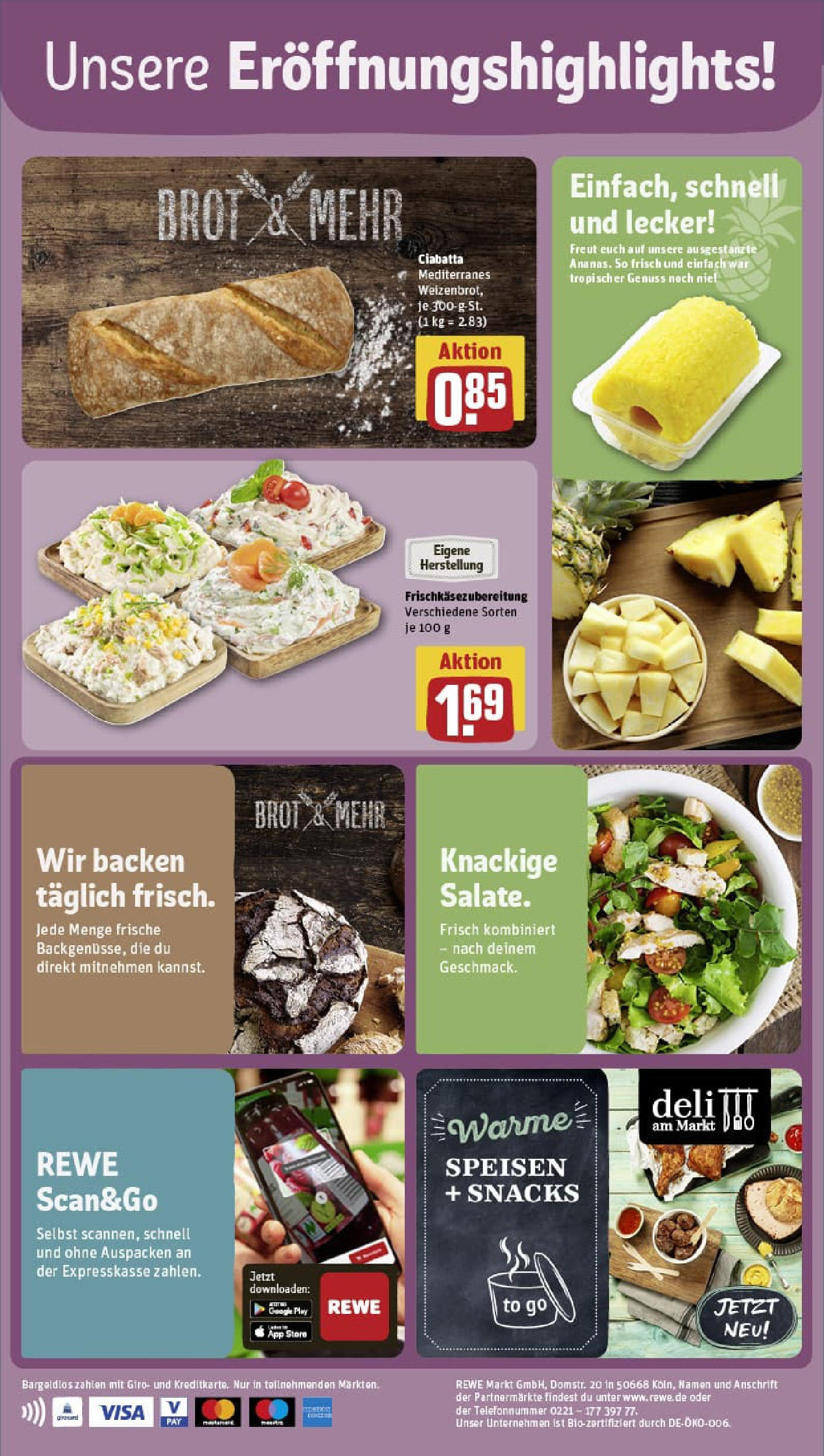 REWE Prospekt ab 06.07.2025 zum Blättern » Angebote | Seite: 2 | Produkte: Brot