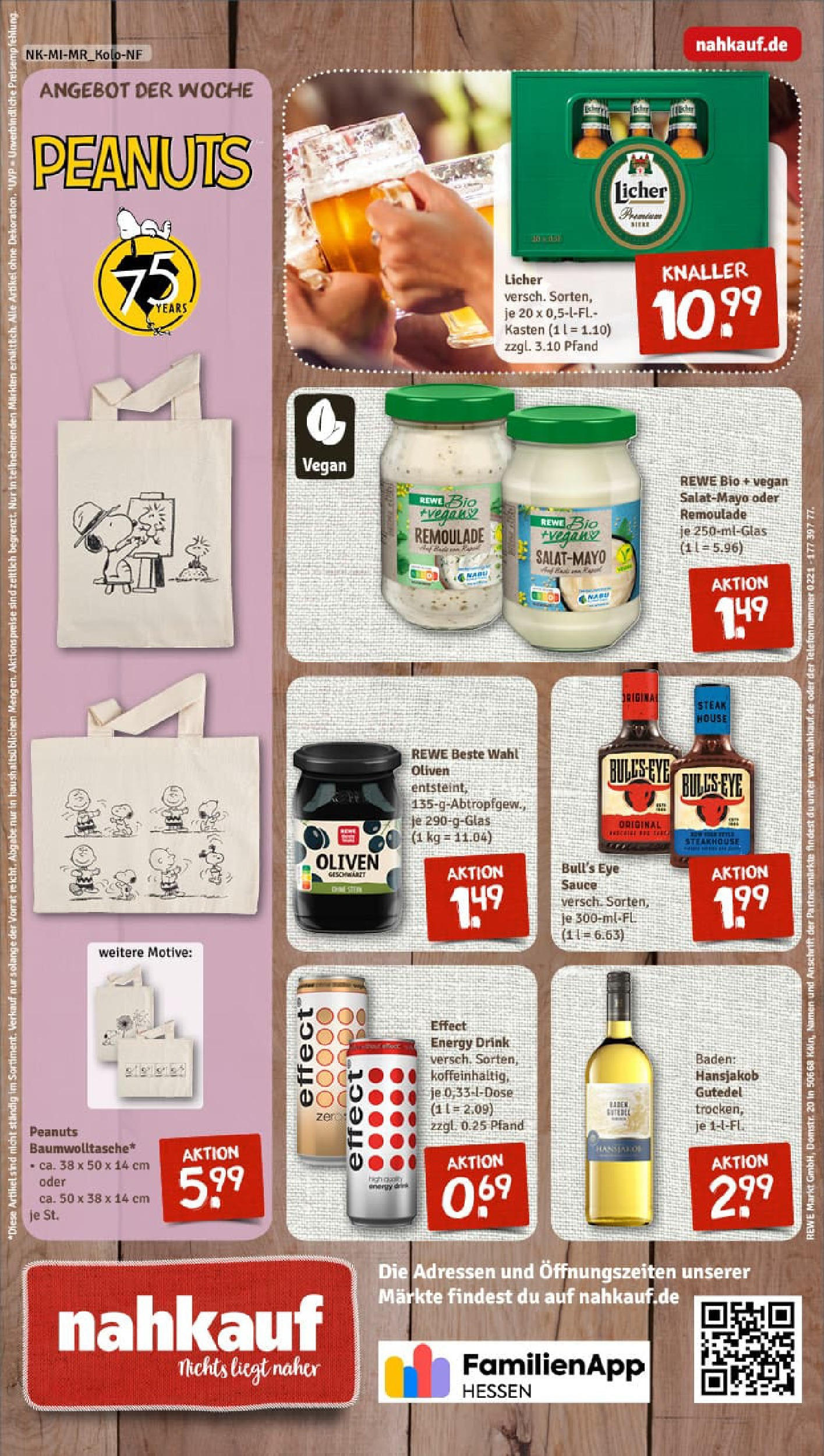 REWE Prospekt ab 06.07.2025 zum Blättern » Angebote | Seite: 8 | Produkte: Energy, Dressing, Steak
