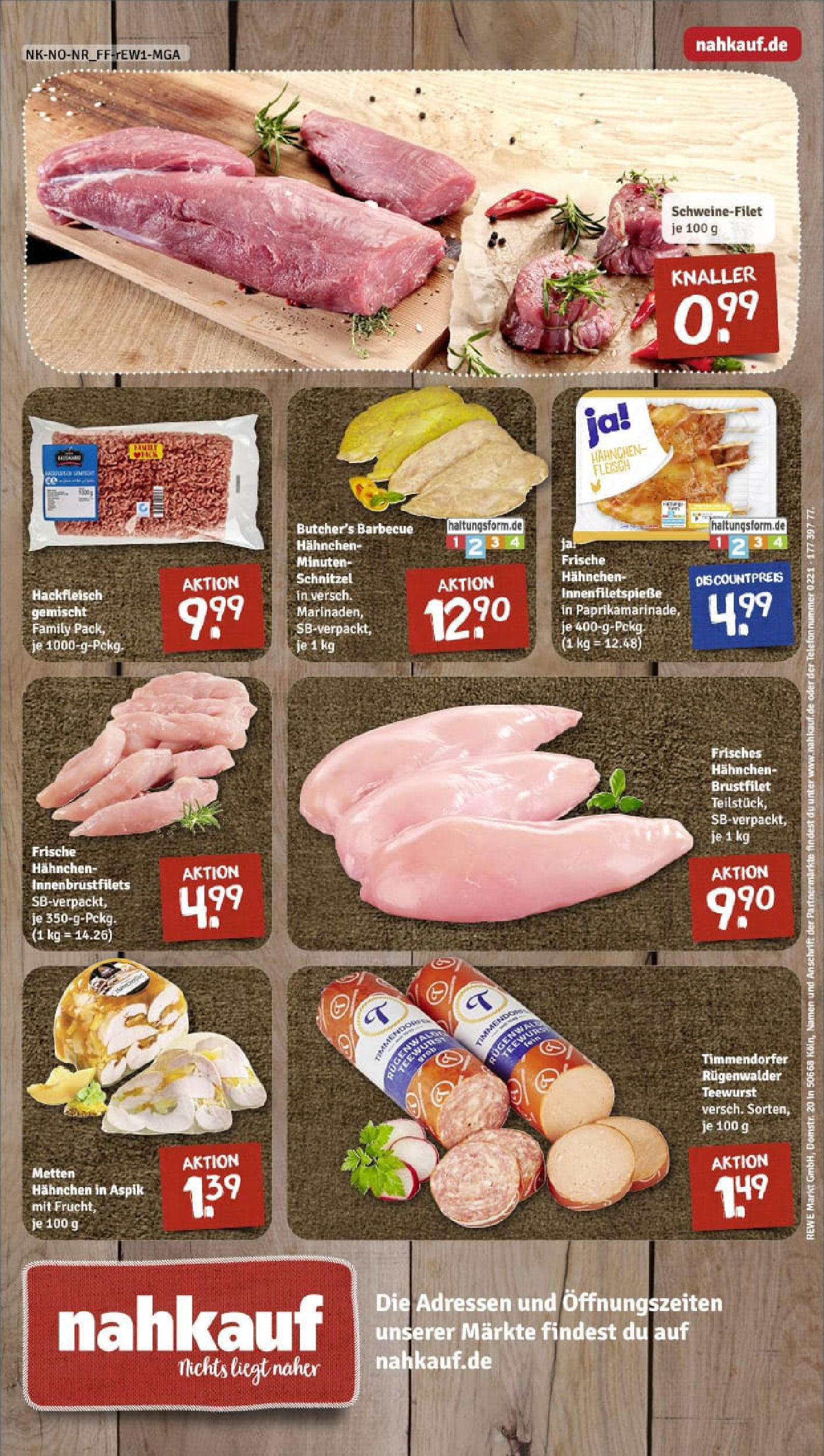 REWE Prospekt ab 06.07.2025 zum Blättern » Angebote | Seite: 12 | Produkte: Hahnchen, Schnitzel, Fleisch, Telefon