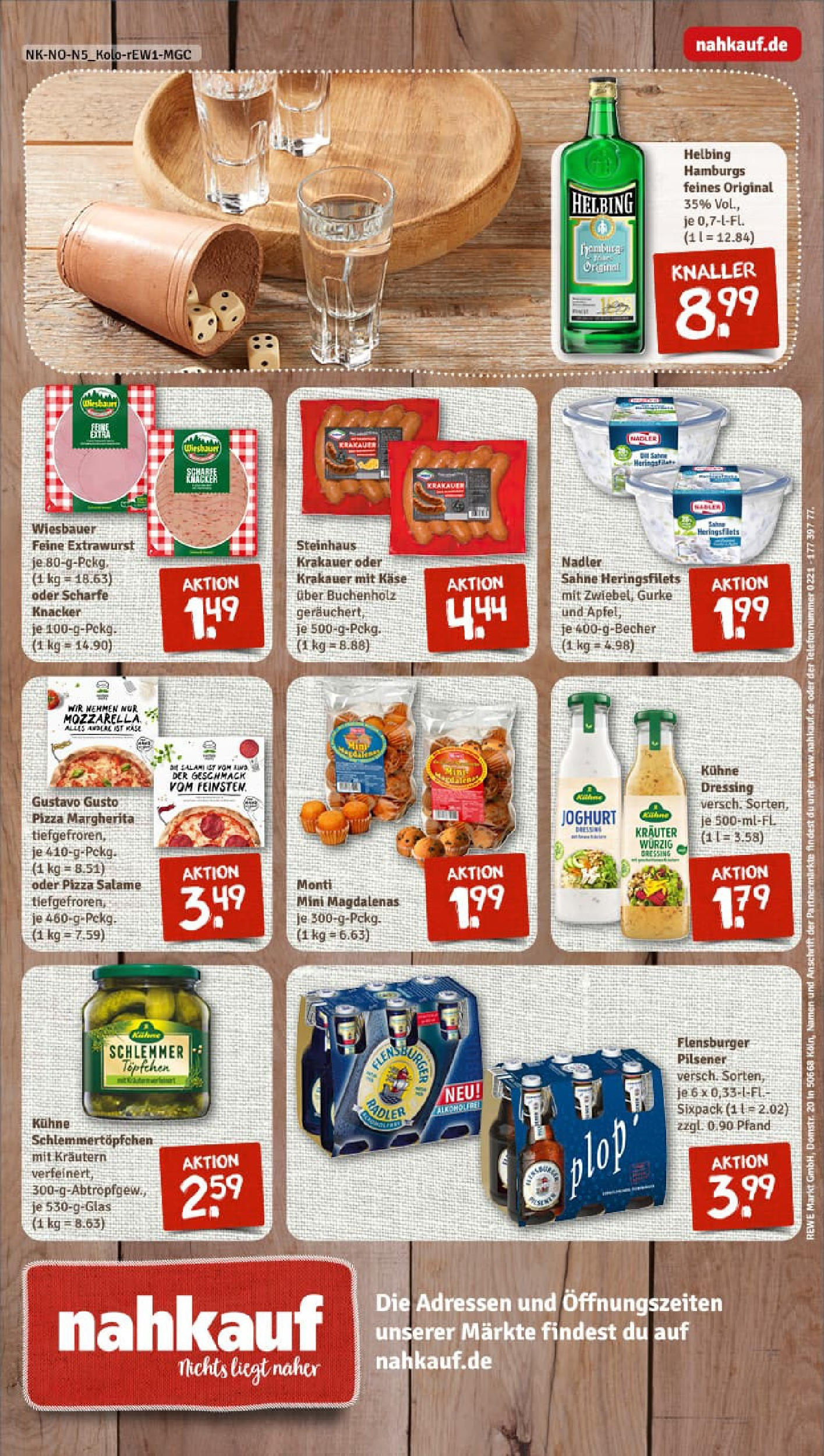 REWE Prospekt ab 06.07.2025 zum Blättern » Angebote | Seite: 12 | Produkte: Gustavo gusto, Käse, Mozzarella, Flensburger