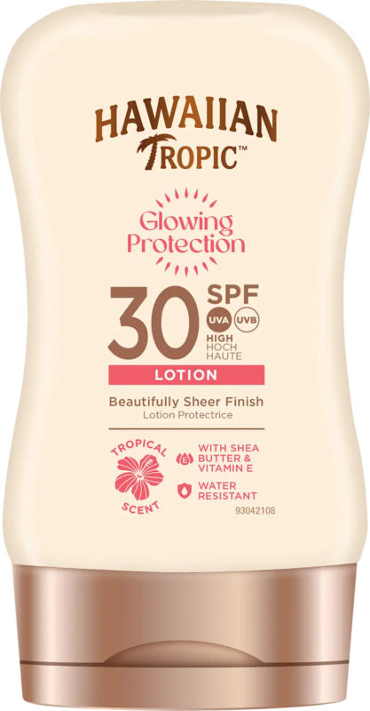Hawaiian Tropic Sonnenmilch glowing protection LSF 30, Reisegröße