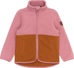 Mikk-Line Fleecejacke, rosa & braun, Gr. 98/104