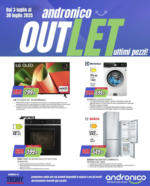 andronico Outlet ultimi pezzi - al 30.07.2025