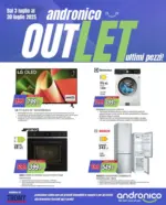 andronico Outlet ultimi pezzi - al 30.07.2025