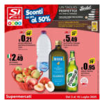 Si con te supermercati Sconti dal 25% al 50% - al 16.07.2025
