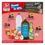 Si con te supermercati Sconti dal 25% al 50% - al 16.07.2025