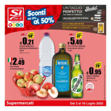 Sconti dal 25% al 50%