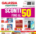 Galassia SCONTI FINO AL 50% - al 16.07.2025