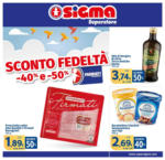 Sigma Sconto fedelta -40% e -50%, Superstore - al 16.07.2025