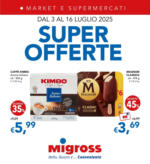 Migross Supermercati & Market Super offerte - al 16.07.2025