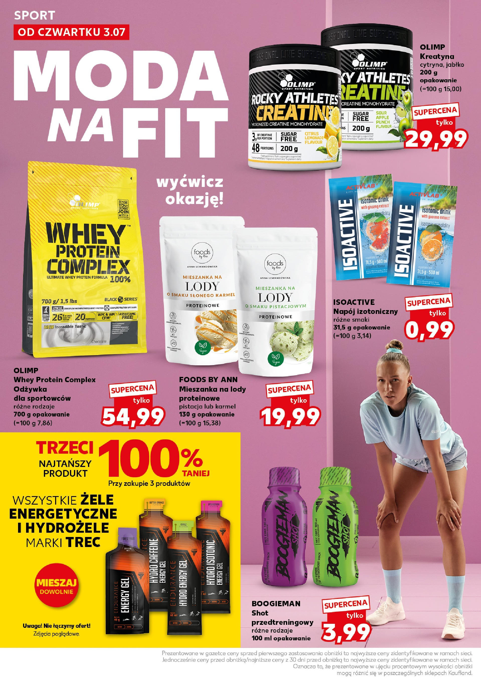 Kaufland - Kaufland Super Sobota ważne do 5.07 od 03.07.2025 - od jutra PDF | Strona: 16 | Produkty: Lody proteinowe, Odżywka, Lody