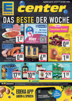 Vorschau von dem Prospekt des Geschäftes Edeka, gültig ab dem 06.07.2025