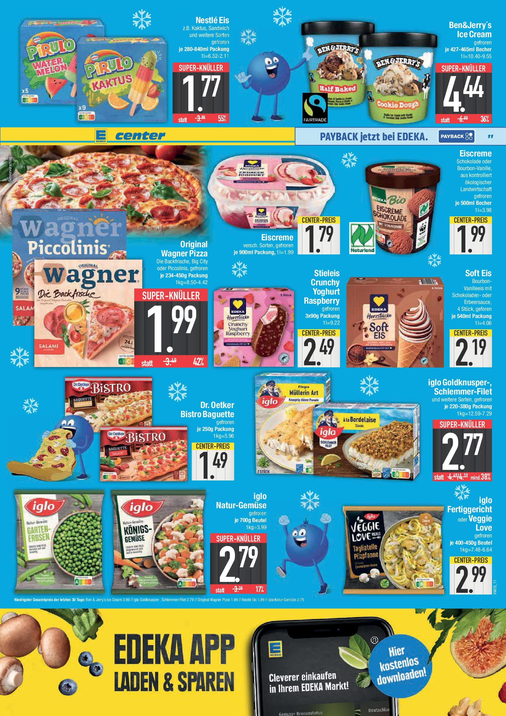 Edeka prospekt München	 (ab 06.07.2025) » Angebote Online | Seite: 11 | Produkte: Baguette, Salami, Pizza, Bourbon