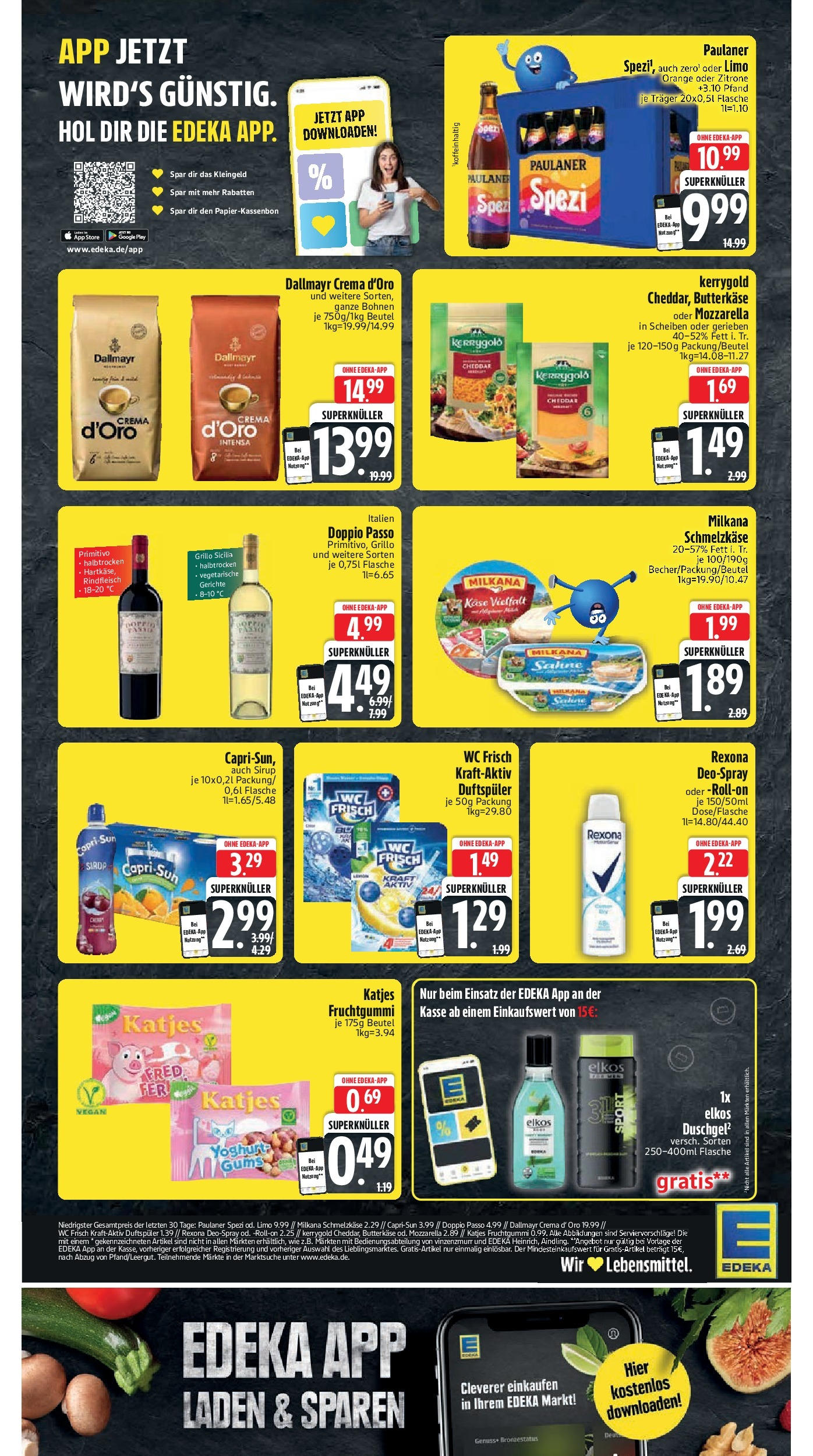 Edeka prospekt Vilgertshofen-Issing	 (ab 06.07.2025) » Angebote Online | Seite: 2 | Produkte: Duschgel, Deodorant, Doppio Passo, Rindfleisch