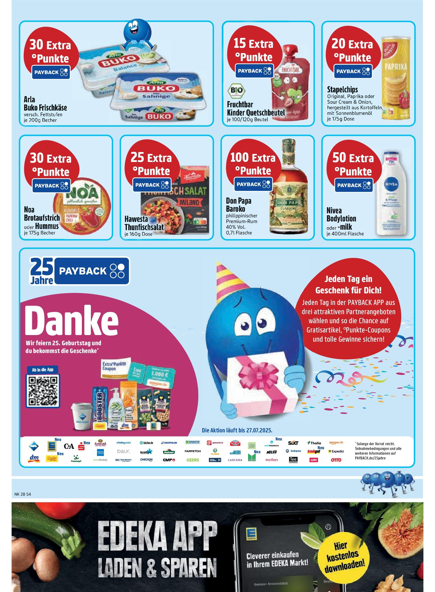 Edeka prospekt Vilgertshofen-Issing	 (ab 06.07.2025) » Angebote Online | Seite: 6 | Produkte: Rum, Paprika, Arla buko, Chips