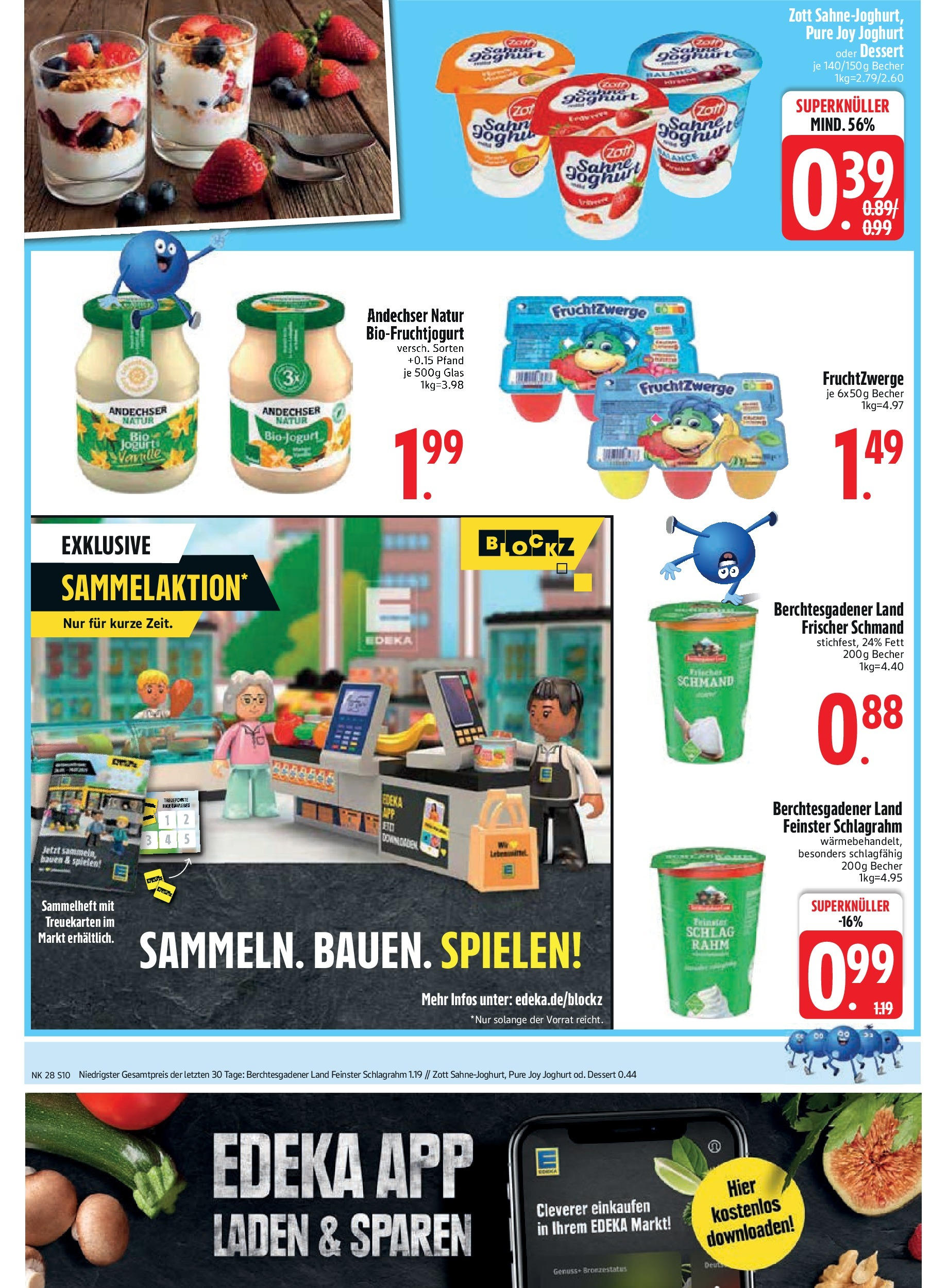 Edeka prospekt Vilgertshofen-Issing	 (ab 06.07.2025) » Angebote Online | Seite: 12 | Produkte: Joghurt, Fruchtzwerge