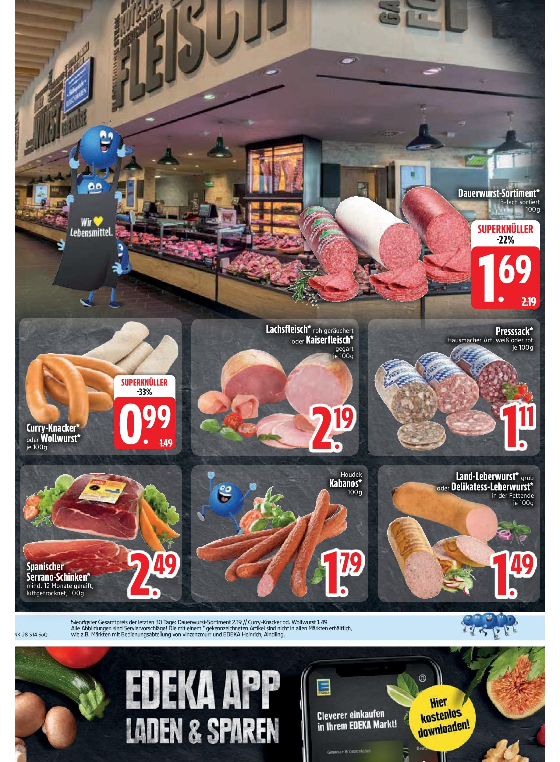 Edeka prospekt Vilgertshofen-Issing	 (ab 06.07.2025) » Angebote Online | Seite: 16
