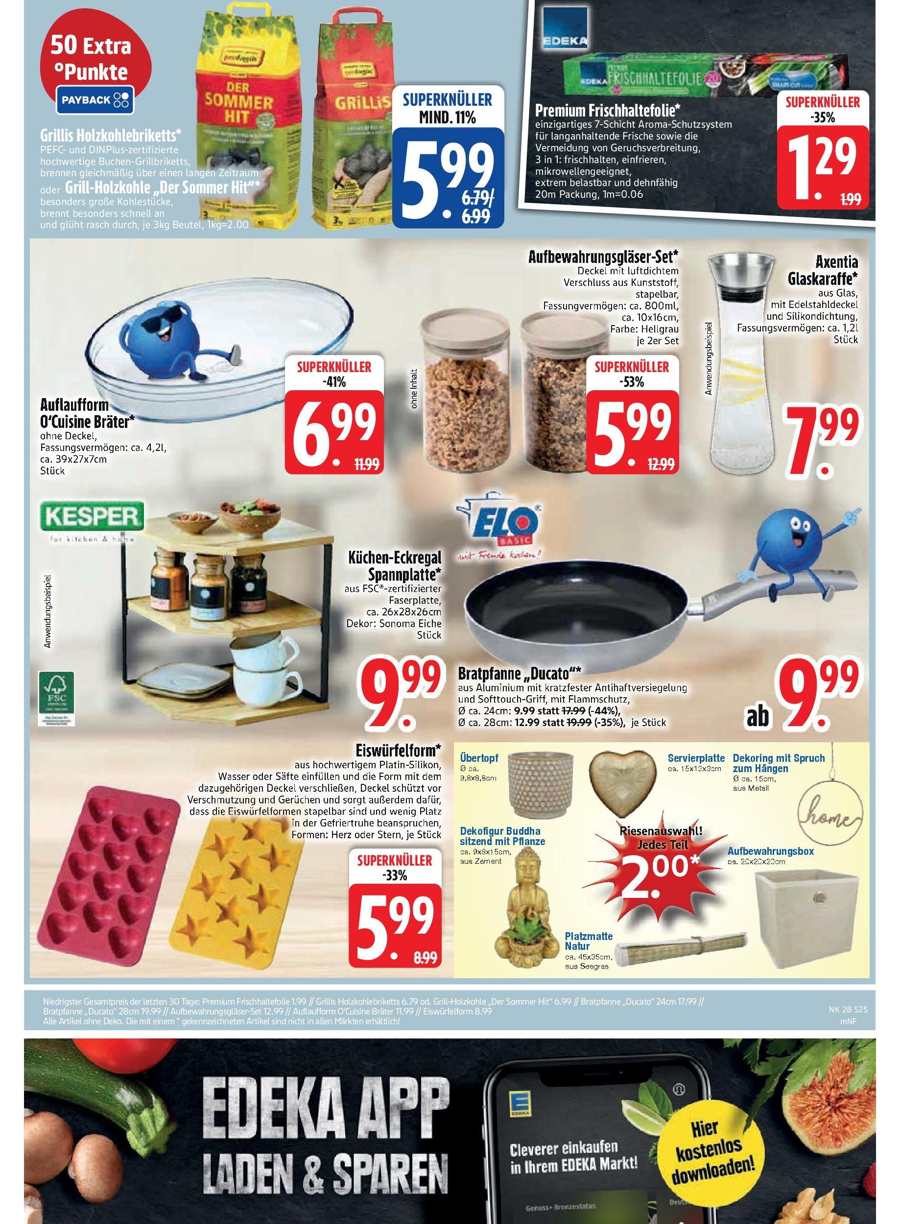 Edeka prospekt Vilgertshofen-Issing	 (ab 06.07.2025) » Angebote Online | Seite: 27 | Produkte: Box, Wasser, Gefriertruhe