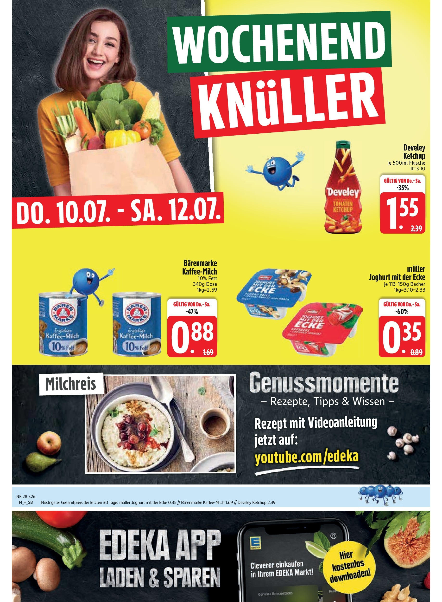 Edeka prospekt Bodenwöhr	 (ab 06.07.2025) » Angebote Online | Seite: 28 | Produkte: Joghurt, Tomaten, Ketchup