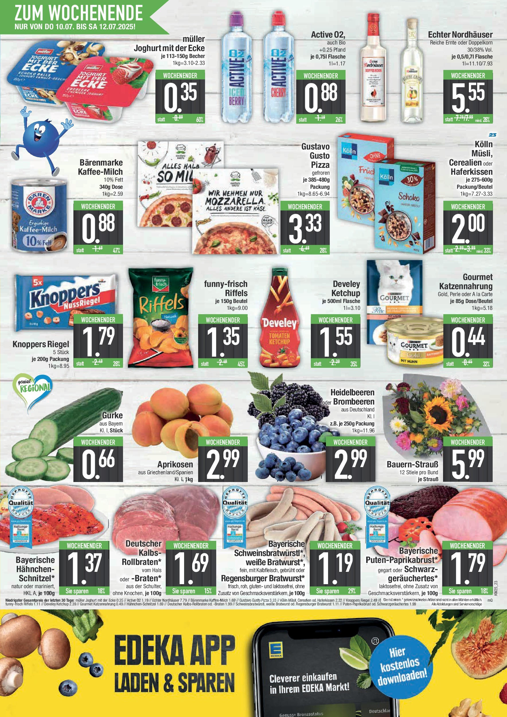 Edeka prospekt München	 (ab 06.07.2025) » Angebote Online | Seite: 23 | Produkte: Paprika, Knoppers, Chips, Ketchup