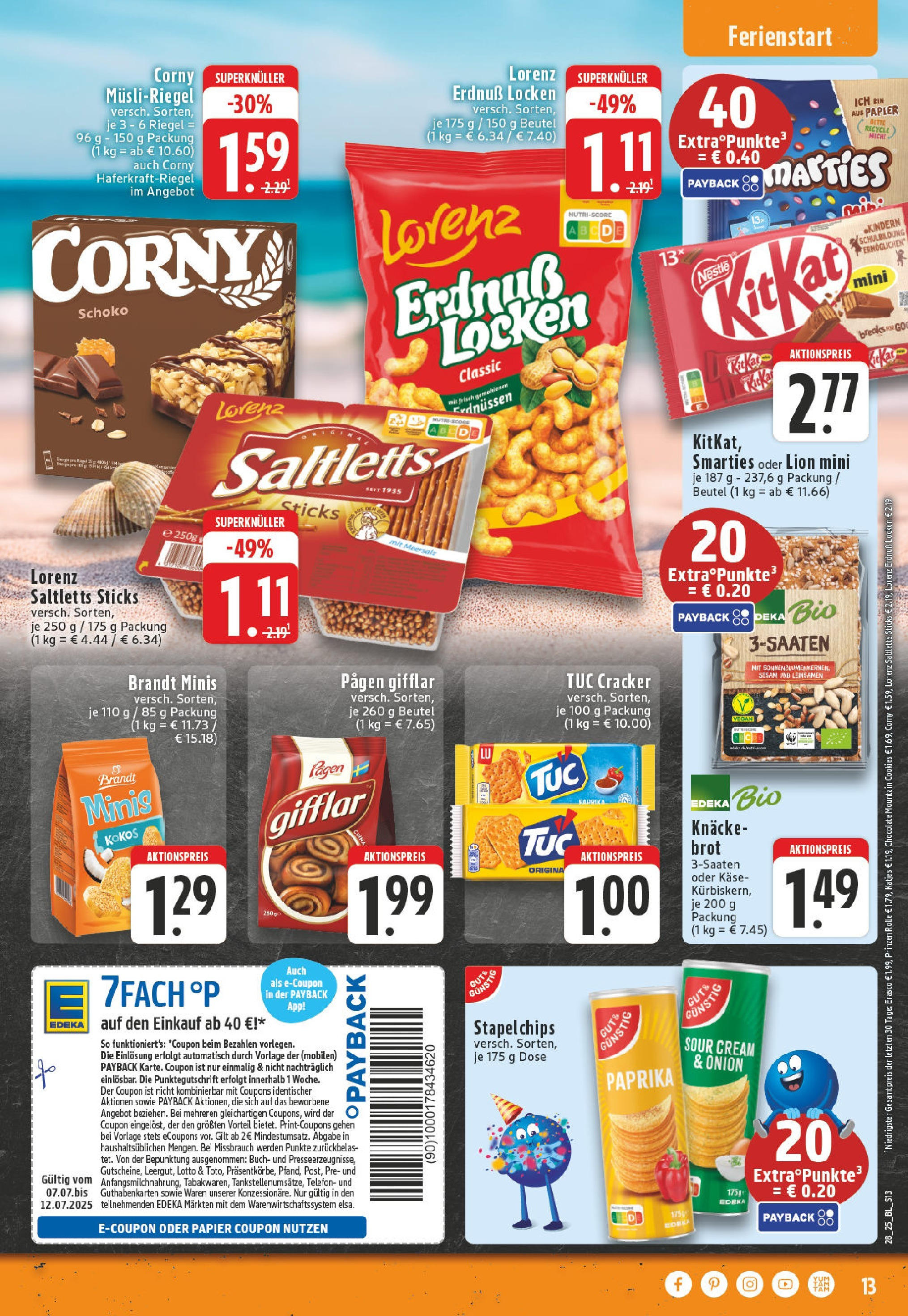 Edeka prospekt Neuwied	 (ab 06.07.2025) » Angebote Online | Seite: 13 | Produkte: Käse, Katjes, Erasco, Telefon